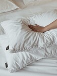 Подушка Tysha 50 x 70 см з бортом 2,5 см, штучний лебединий пух, ТМ ArCloud. - фото 5
