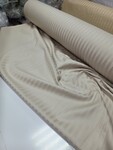 Комплект постільної білизни LIGHT BEIGE Страйп сатин смужка 1 см., 100 Бавовна, Комфорт-текстиль - фото 3