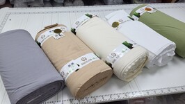 Комплект постільної білизни Beige, Варена бавовна LUXURY, ТМ Комфорт-текстиль - фото 4