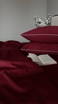 Комплект Бордовый сатин LUX наволочки с кантом, SD-1652 Комфорт-текстиль, все размеры, пошив на заказ - фото 12