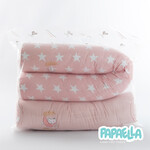 Бортик захисний мультифункціональний в ліжечко ТM PAPAELLA 60 x 15 см, 120 x 15 см зірка/горошок пудра - фото 10