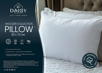 Подушка Snoozer 50 x 70 см з кантом, штучний лебединий пух, ТМ Daisy - фото 2