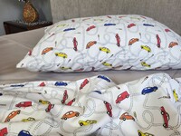 Комплект постільної білизни Драйв/сірий мусон, Turkish flannel - фото 2
