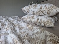 Комплект постельного белья Епоха Turkish Cotton, классический пасторальный принт - фото 5