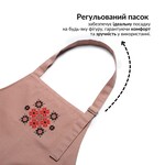 Фартух для кухні IDEIA з вишивкою та карманом, з захистом від плям, бавовна, для жінок та чоловіків - фото 5