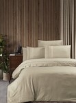 Комплект постільної білизни Gala Cappuccino, Євро, Ранфорс Deluxe, ТМ First Choice - фото 1