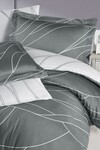 Комплект постільної білизни First Choice сатин евро (Mesi Moonmist) - фото 3