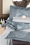 Комплект постільної білизни Євро Сатин, Sofira Indigo First Choice, Туреччина - фото 2