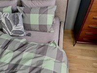 Комплект постільної білизни Варена бавовна Green KiltRock Gray, Washed Cotton - фото 18