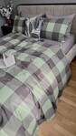 Комплект постільної білизни Варена бавовна Green KiltRock Gray, Washed Cotton - фото 20