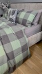 Комплект постільної білизни Варена бавовна Green KiltRock Gray, Washed Cotton - фото 21