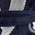  Халат чоловiчий велюр-махра розмір XL Dark-Blue ТМ Gursan - фото 3