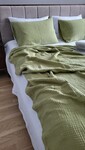 Комплект постельного белья Herbal  White из мягкого 4-слойного муслина, 100 хлопок, ТМ Комфорт-текстиль, - фото 2