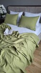 Комплект постельного белья Herbal  White из мягкого 4-слойного муслина, 100 хлопок, ТМ Комфорт-текстиль, - фото 8
