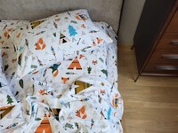 Комплект постільної білизни Хитрий лис, Turkish flannel