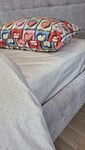 Комплект постільної білизни Кантрі Cotton 5D бежевий горошок із сердечками - фото 19