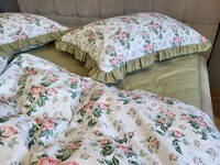 Комплект постільної білизни Каприз, cotton з рюшею