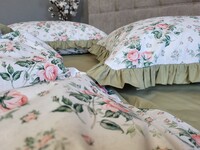 Комплект постільної білизни Каприз, cotton з рюшею - фото 2