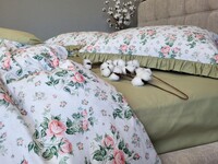 Комплект постільної білизни Каприз, cotton з рюшею - фото 25