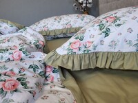 Комплект постільної білизни Каприз, cotton з рюшею - фото 3