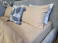 Комплект постільної білизни Beige, Варена бавовна LUXURY, ТМ Комфорт-текстиль - фото 15