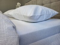 Комплект постельного белья Белый, ранфорс GOFRE - фото 12