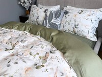 Комплект постельного белья Birds, сатин PREMIUM, ТМ Комфорт-текстиль - фото 28