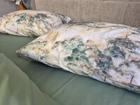 Комплект постельного белья Бриош Turkish Cotton лесной пейзаж - фото 12