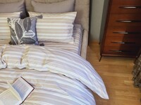 Комплект постельного белья Доминик бежевый Turkish Cotton 100% Хлопок Комфорт-текстиль - фото 2