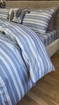 Комплект постельного белья Доминик голубой Turkish Cotton 100% Хлопок Комфорт-текстиль - фото 9