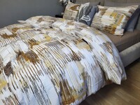 Комплект постельного белья Ирис, Ранфорс Гофре Duo, ТМ Комфорт-текстиль - фото 8