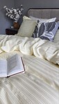 Комплект постельного белья Ivory Milk, MULTI страйп сатин, полоска, ТМ Комфорт-текстиль - фото 13