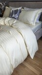 Комплект постельного белья Ivory Milk, MULTI страйп сатин, полоска, ТМ Комфорт-текстиль - фото 15