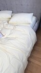 Комплект постільної білизни із вареної бавовни Pastel Yellow W1381 - фото 11
