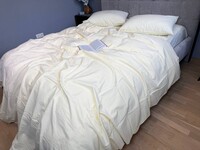 Комплект постільної білизни із вареної бавовни Pastel Yellow W1381 - фото 7