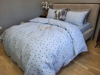 Комплект постельного белья Крапо, Ранфорс Гофре, 100% Хлопок, ТМ Комфорт-текстиль - фото 1