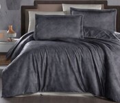 Комплект постельного белья La Romano 300TC Premium сатин евро (Marlen Cobalt) - фото 2