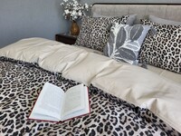 Комплект постельного белья Леопард Turkish Cotton 100% Хлопок Комфорт-текстиль - фото 8