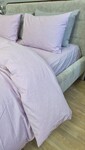 Комплект постільної білизни Lilac, Варена бавовна лавандова W1361 - фото 14