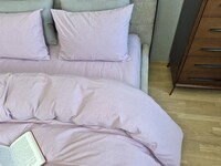 Комплект постільної білизни Lilac, Варена бавовна лавандова W1361 - фото 18
