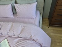 Комплект постільної білизни Lilac, Варена бавовна лавандова W1361 - фото 8