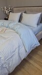 Комплект постільної білизни Marshall + Sky Blue, Варена бавовна небесно-блакитна - фото 10
