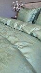 Комплект постельного белья Paisley Green, Сатин Жаккард, ТМ Комфорт-текстиль - фото 13