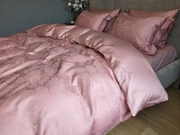 Комплект постельного белья Paisley Powder, Сатин JACQUARD, ТМ Комфорт-текстиль - фото 9