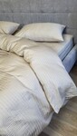 Комплект постельного белья Satin GOFRE Жатка, бежевый - фото 12