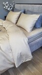 Комплект постельного белья Satin GOFRE Жатка, бежевый - фото 14