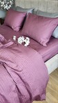 Комплект постельного белья Satin GOFRE Жатка, фиолетовый - фото 12