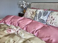Комплект постельного белья Сатин Premium Queen Комфорт-текстиль - фото 12