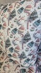 Комплект постільної білизни Шапулі Turkish Flannel 5D зі сніговиками та шапками - фото 9