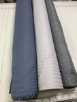 Комплект постельного белья Страйп сатин LUX LIGHT GREY, полоска 1 см., 100 Хлопок, светло-серый, Комфорт-текстиль - фото 2